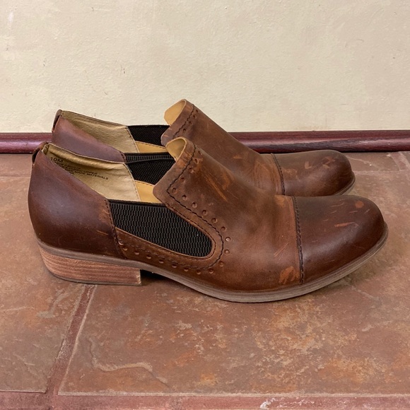 KorkEase Shoes Korks Gertrude Shooties Booties Double Gore Slip On